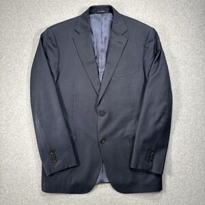 Suitsupply Wool Super 110s Vitale Barberis Canonico Napoli Navy Blazer Size 42R